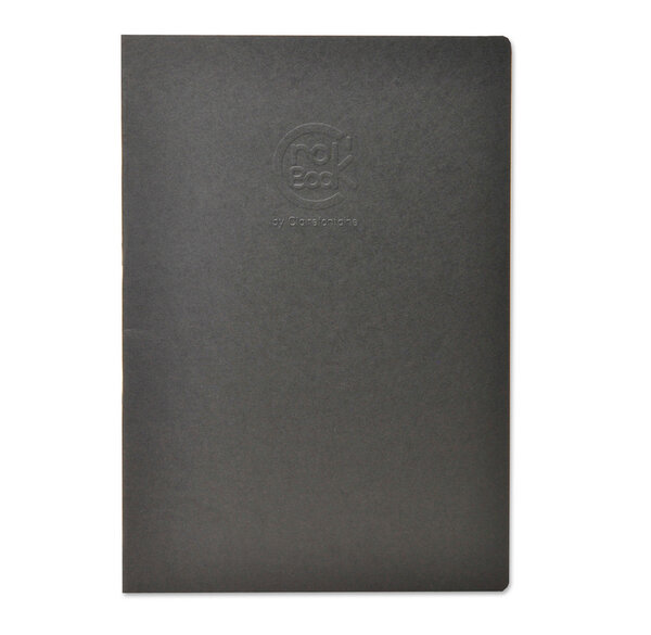 Crok'Book piqué A4 à la française couleur noir 90g 24 F CLAIREFONTAINE