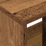 vidaXL Étagère à magazines Bois ancien 102 x 30 x 45 cm