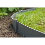 Nature chevilles d'ancrage de jardin 10 pièces gris petit