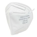 FFP2 ce2163 certifié - boite en français de 20 pcs - Marque CNQYJY - sachet individuel