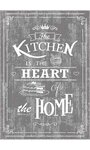 Tapis de cuisine KITCHEN 90 x 130 cm - Gris