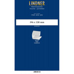 Bandes Klemmfix double soudure 196 x 138 mm pour blocs de timbres. Fond - Transparent