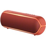 Sony srsxb22r enceinte bluetooth extra bass 12h splash proof wireless speaker – red