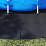 vidaXL Tapis de sol pour piscine noir Ø 500 cm  tissu non-tissé  rond.