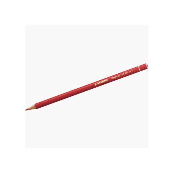 Crayon de couleur héxagonal ORIGINAL 87 Mine 2,5 mm Rouge Vermillon à l'unité STABILO