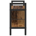 vidaXL Étagère Bois Ancien 75 x 30 x 58 5 cm Bois d'ingénierie