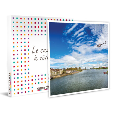 SMARTBOX - Coffret Cadeau - Vol magnifique en hélicoptère au-dessus de Chalon-sur-Saône -