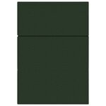 vidaXL Canapé-lit pliable 140 x 67 x 45 cm Vert foncé