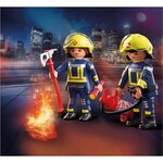 PLAYMOBIL 71885 - Pompiers avec hache et extincteur