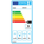 Vidaxl hotte acier inoxydable 600 mm