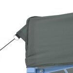 vidaXL Tente de réception pliable 3x4 m Acier Anthracite