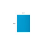 Paquet de 10 chemises ROCK'S 220 turquoise EXACOMPTA