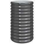 vidaXL Jardinière Acier enduit de poudre 40x40x68 cm Anthracite