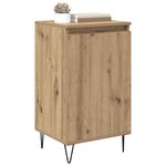 vidaXL Buffet Chêne artisanal 40 x 35 x 70 cm Bois d'ingénierie