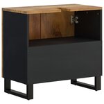 vidaXL Meuble d'évier 62x33x58 cm bois de manguier et d'ingénierie