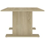 vidaXL Table basse chêne sonoma 103 5x60x40 cm bois d'ingénierie