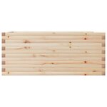 vidaXL Jardinière 110x60x46 cm bois de pin massif