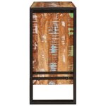 vidaXL Buffet Marron 66 x 33 x 70 cm bois de récupération massif