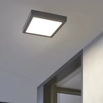 Eglo applique led d'extérieur argolis 22 w anthracite