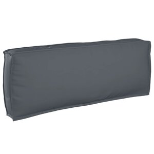 vidaXL Coussin Tissu Oxford Anthracite 120 x 40 x 12 cm