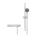 GROHE Robinet de douche thermostatique Precision Feel  pommeau de douche Vitalio Comfort 3 jets  34791000