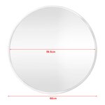 Miroir mural rond 60 cm blanc mat 03_0007945