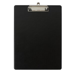 Porte-bloc Avec Pochette - Format 23x32cm Pour A4 - Noir - Exacompta