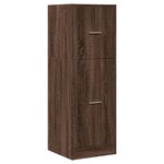 vidaXL Armoire apothicaire chêne marron 40x41x118 cm bois d'ingénierie