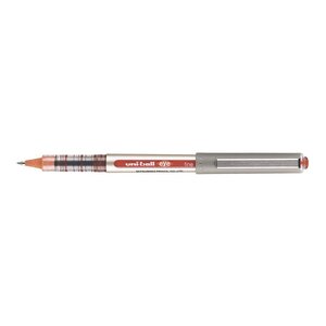 Roller encre liquide EYE UB157 pointe moyenne 0 7mm orange UNI-BALL