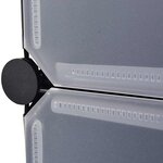 vidaXL Armoire à chaussures avec 10 compartiments Noir