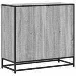 vidaXL Bibliothèque sonoma gris 80 5x35x76 cm bois d'ingénierie