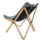 Bo-Camp Chaise de détente Wembley M Gris