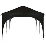 vidaXL Tente de fête pop-up 575 x 288 x 245 cm Noir Tissu Oxford