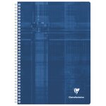 Clairefontaine Cahiers à reliure spiralée A4 90 Feuilles carrées 5 Pièces