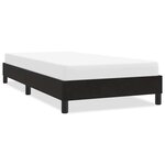 vidaXL Cadre de lit sans matelas noir 100x220 cm velours