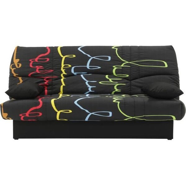 Banquette clic clac 3 places - Motif graffiti -  Style Contemporain - L 190 x P92 cm - DREAM