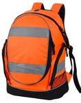 Sac à dos haute visibilité - sécurité SH8001 - orange fluo