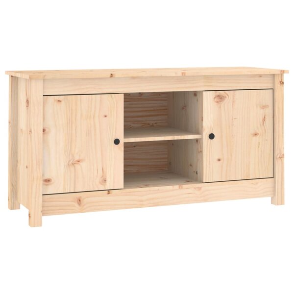 vidaXL Meuble TV 103x36 5x52 cm Bois de pin massif