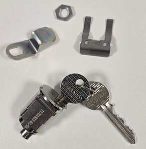 KIT Serrure agréée La Poste-porte avant-2 clés- boîtes "résine"