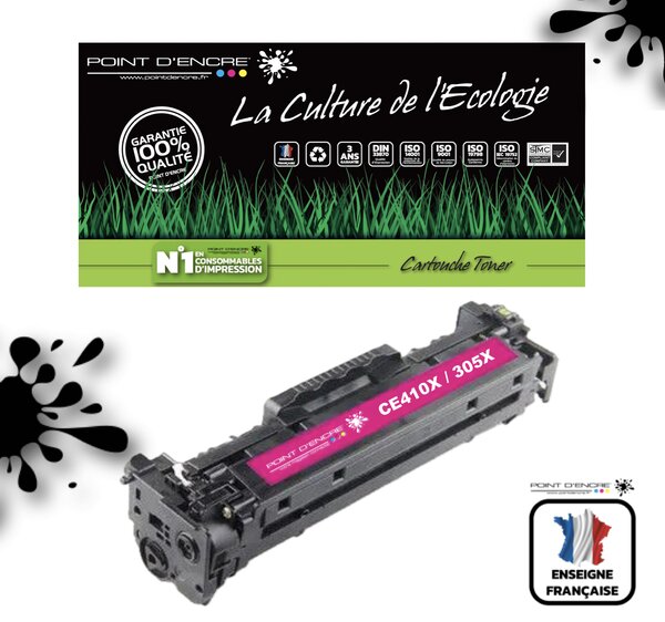 305X / CE410X - MAGENTA - Grande capacité