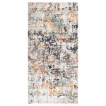vidaXL Tapis à tissage plat d'extérieur 100x200 cm Multicolore