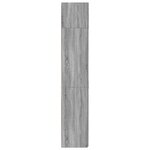 vidaXL Armoire de rangement sonoma gris 80x42 5x225 cm