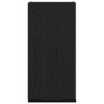 vidaXL Armoire murale Chêne noir 32x20x67 cm Bois d'ingénierie