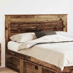 vidaXL Tête de lit Bois Ancien 140 cm Bois d'ingénierie