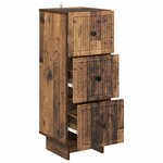vidaXL Armoire à tiroirs Bois ancien 33 x 34 5 x 90 cm
