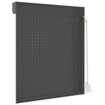 vidaXL Volet roulant aluminium 100x130 cm anthracite