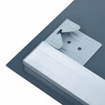 vidaXL Miroir mural à LED de salle de bain et capteur tactile 100x60cm