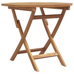 vidaXL Ensemble de salle à manger pour jardin 3 Pièces Marron