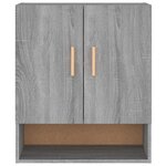 vidaXL Armoire murale Sonoma gris 60x31x70 cm Bois d'ingénierie