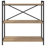 vidaXL Étagère Chêne artisanal 80 x 30 x 85 cm Bois d'ingénierie